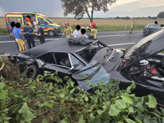Wypadek drogowy na DK 92, pięć osób przetransportowanych do szpitala