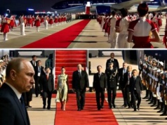 Chińskie poniżenie: Witajcie, panowie prezydenci! A pan Władimir do samochodu… (WIDEO)