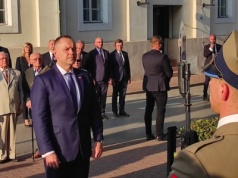 Karol Nawrocki odwiedził Wieluń. Prezydent wspomniał m.in. o reparacjach wojennych [ZDJĘCIA]