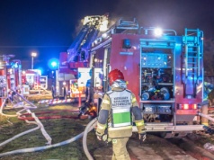 Pożar stolarni w Wielkopolsce. Jedna osoba ucierpiała