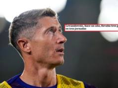 Rok temu było zupełnie inaczej. Hiszpanie piszą o Lewandowskim