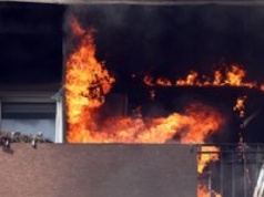 Pożar wieżowca w Stalowej Woli. Jedna osoba poszkodowana