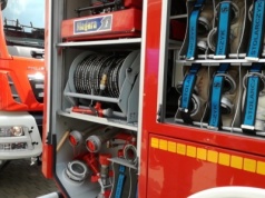 Nietypowa interwencja w powiecie żnińskim. Mieszkańców DPS strażacy wnosili do pokoi