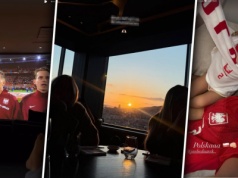 Tak spędziły wieczór żony naszych piłkarzy.  Nieoczekiwana towarzyszka Lewandowskiej