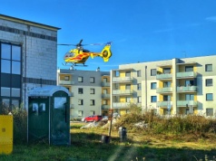 Nietypowy finał interwencji śmigłowca LPR blisko szpitala