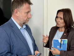 Spotkanie Wicemarszałek Sejmu, Moniki Wielichowskiej z szefem MSWiA - współpraca na rzecz odbudowy po powodzi