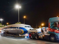 Niecodzienny transport zabytkowego niemieckiego samolotu