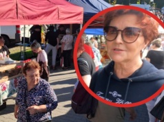 Jolanta Kwaśniewska na targu zwraca się do rolników: Nic nie smakuje lepiej