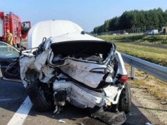 Tragiczny wypadek na S19 w Jeżowem. Zginęły dwie osoby
