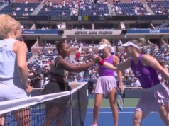 Sensacja w finale US Open. Turniejowa "1" na kolanach