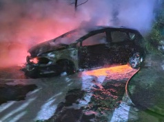 W nocy spłonął samochód [FOTO]