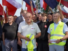 Protest rolników w Medyce! Rolnicy mają dość niskich cen skupu i problemów ze sprzedażą ziarna