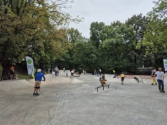 Otwarcie skateparku i placu zabaw w Parku Kleparskim (ZDJĘCIA)