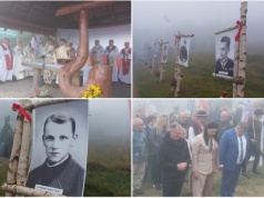 Patriotyczny hołd dla sądeckich bohaterów podziemia antykomunistycznego. Wyjątkowe uroczystości na Hali Łabowskiej [ZDJĘCIA]