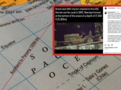 Traktor z 1941 roku odkryty po 80 latach. Nigdy nie pracował, stoi na dnie Pacyfiku