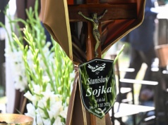 Wnuk Stanisława Soyki przemówił na pogrzebie. "Dziękujemy za wszystkie słowa otuchy"