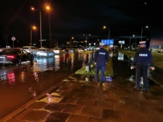 Burza nad Krakowem. Intensywne opady deszczu sparaliżowały Kraków