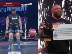 Björnsson jakimś cudem pobił swój rekord i podniósł sztangę ważącą ponad pół tony