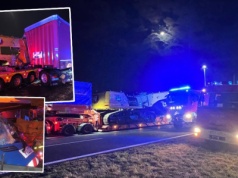 Zderzenie trzech pojazdów na A2. Nie żyje kierowca