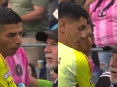 Jest kara za oplucie rywala. Suarez surowo ukarany [WIDEO]