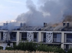 Pożar przy Wojtyły w Rzeszowie. Prokuratura postawiła zarzuty Piotrowi B.