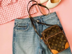 Modne dodatki Louis Vuitton z drugiej ręki – paski, apaszki, portfele