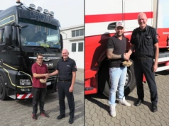 Kierowcy ciężarówek wyróżnieni za bohaterstwo – pomoc w zatrzymaniu pijanej osoby