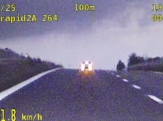 Kierowca audi pędził z prędkością ponad 200 km/h. Został zatrzymany