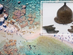 Rzymski hełm z bitwy punickiej wydobyty z dna morza u Wysp Egadzkich