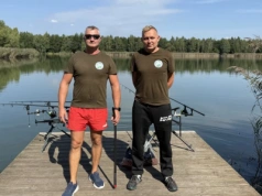 Zawody wędkarskie na Sosinie