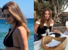 Wielkie greckie wakacje Joanny Opozdy i Vincenta trwają w najlepsze. Aktorka pochwaliła się zabójczą figurą w kusym bikini