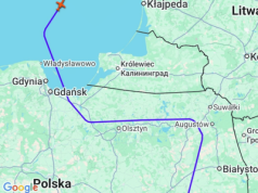 Amerykański samolot szpiegowski przeleciał nad Olsztynem. Dron rozbił się obok bazy NATO