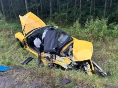 Dębowina - wypadek na DK8