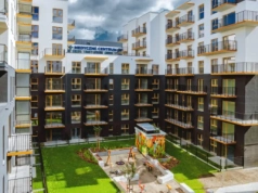 Ciekawy mural na nowym osiedlu. Rondo Ceglana zaprasza na dni otwarte i inwestuje w sztukę