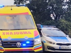 16-letni motocyklista rozbił się na moście. Trafił śmigłowcem do szpitala