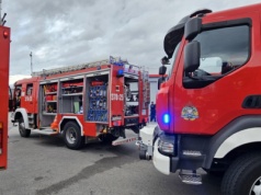 Pożar w hali produkcyjnej w Tuchowie