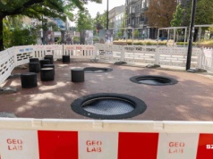 Nowy, ale... już uszkodzony plac zabaw w centrum Szczecina [WIDEO, ZDJĘCIA]