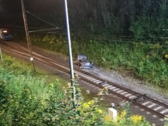 Zderzenie pociągu z samochodem w powiecie koszalińskim