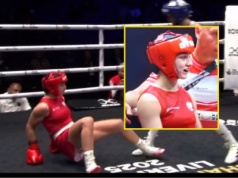 Szeremeta nagle padła na deski. Reakcja trenera mówi wszystko