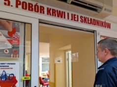Krytyczny brak krwi w Olsztynie. Policjanci odpowiedzieli na apel RCKiK