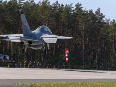 Droga wojewódzka miała zamienić się na pas startowy myśliwców. Wydano nowy komunikat