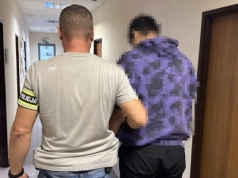 Zniszczył kamerę ale zapisane nagranie pozwoliło go zidentyfikować.