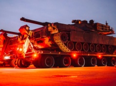 Do Polski dotarł ogromny transport czołgów Abrams