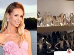 Izabela Janachowska chwali się wielką szafą pełną szpilek drogich marek: "Chanel, Manolo Blahnik, Louboutin..."