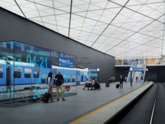 Praga: Podziemna stacja kolejowa na lotnisku z pozwoleniem na budowę