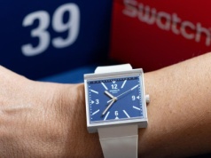 Swatch kpi z amerykańskich ceł zegarkiem z odwróconymi cyframi