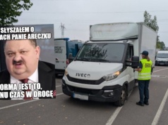 Lublin: kontrola złapała dostawczaka tak przeciążonego, że ważył 9,5 tony