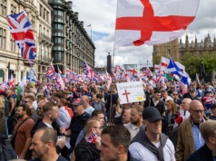 Patriotyczna i antyimigrancka manifestacja w Londynie. Ponad 110 tys. uczestników Marszu „Zjednoczyć Królestwo”