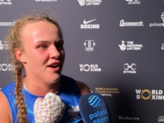 Kaczmarska zdobyła złoto i rzuciła się na dziennikarza. "Płakać się chce"