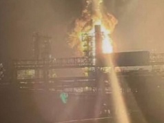 Ukraina uderzyła w Rosji. Pożar jednej z największych rafinerii